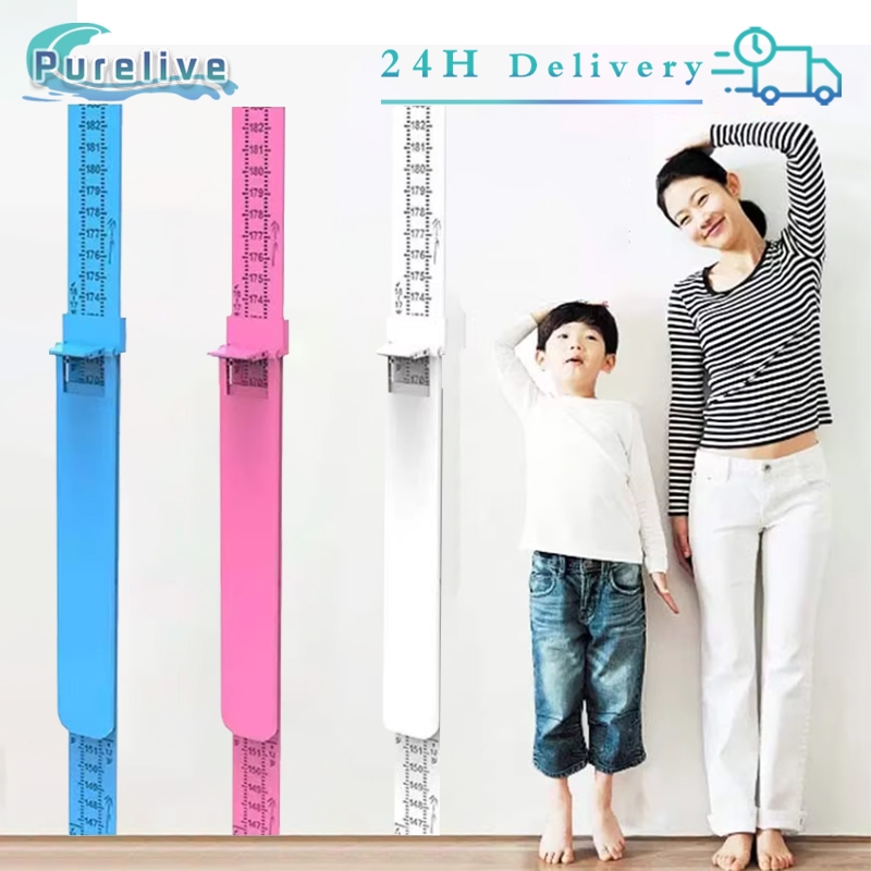 2m Stiker Dinding Pengukur Tinggi Badan Anak Dirancang Untuk Anak Penggaris Ketinggian