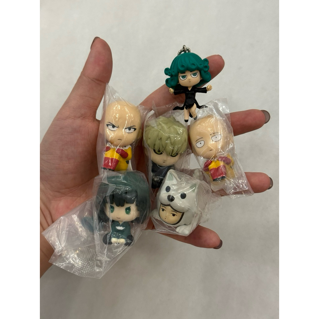One Punch Man Original Japan Gasha Gashapon Gacha Gachapon Genos Tatsumaki Fubuki Watchdog Man