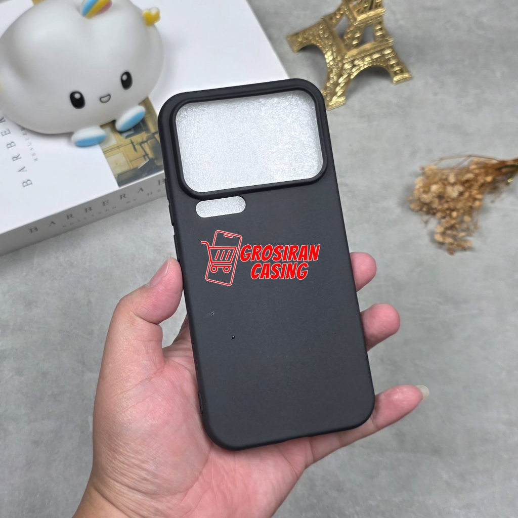 Xiaomi 17 Pro Xiaomi 17 Pro Max Case Macaron Black Silikon Matte Black Xiaomi 17 Pro Xiaomi 17 Pro M