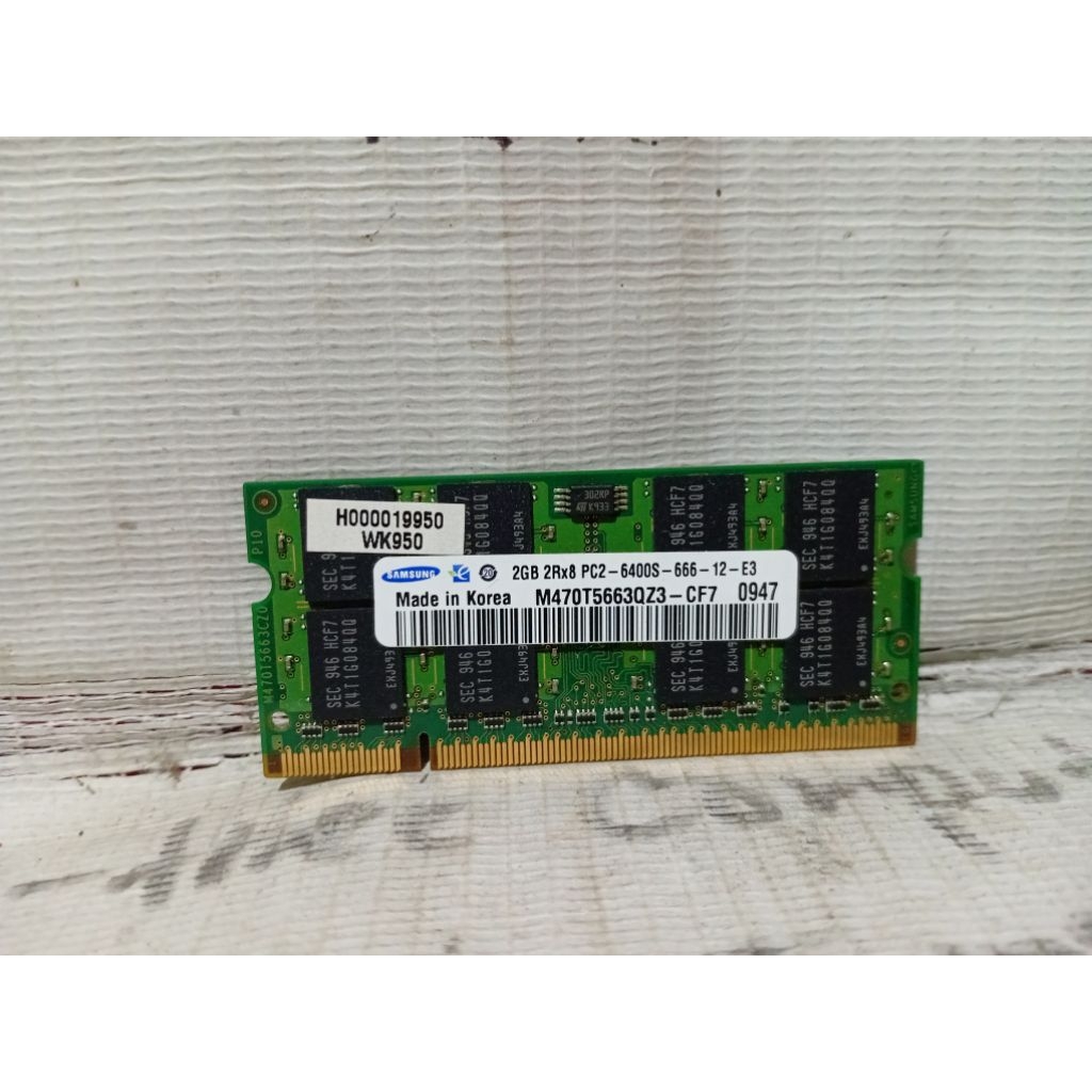 RAM Sodimm Laptop 2gb ddr2 Normal