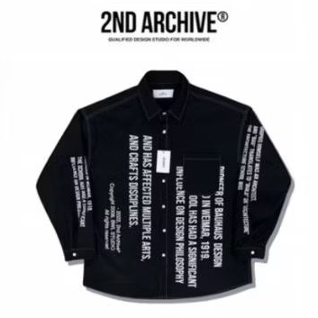 Kemeja 2nd Archive Korean Style Outfiter Shirt