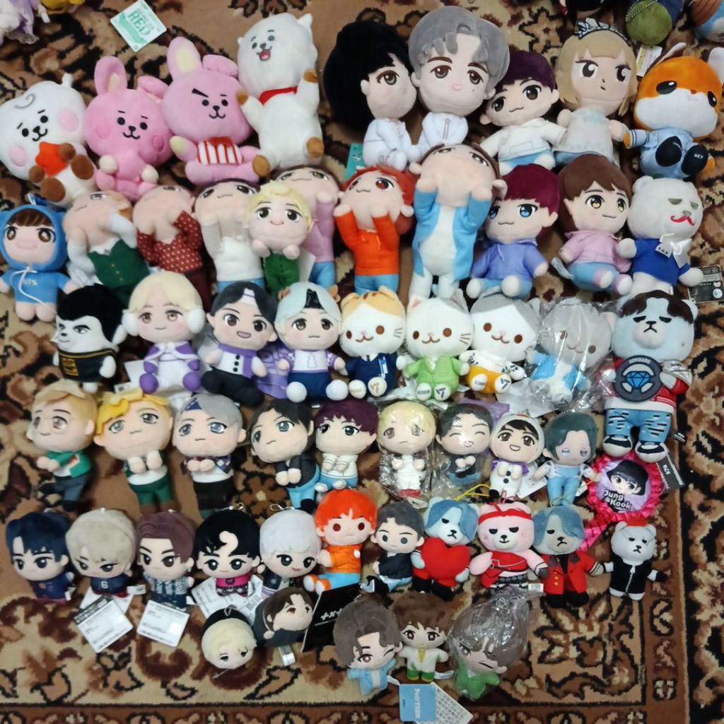 OFFICIAL K-POP KPop doll BTS BANGTAN SEONYEONDAN TXT TOMORROW X TOGETHER Krunk bigbang blackpink nct