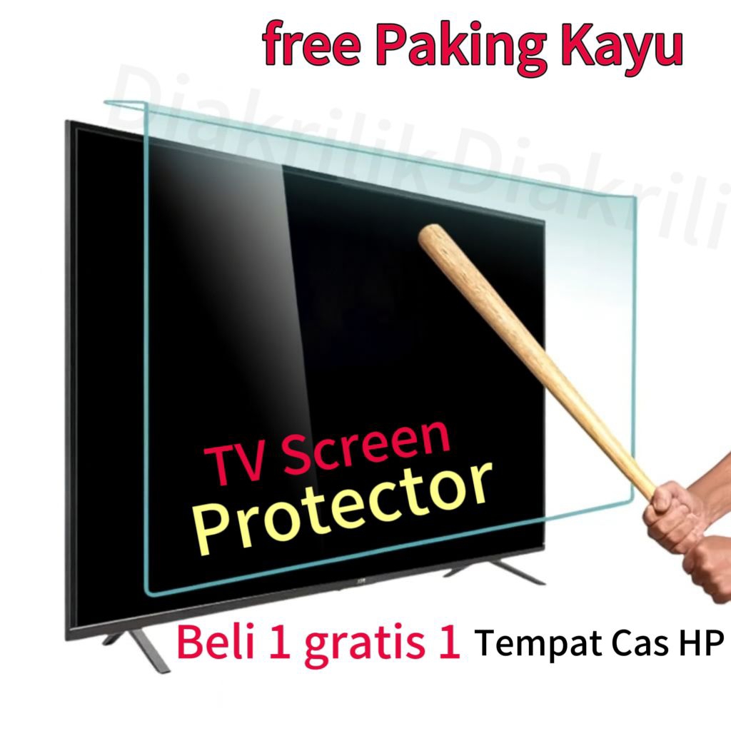 Pelindung Layar Tv 65 inch Screen Protector