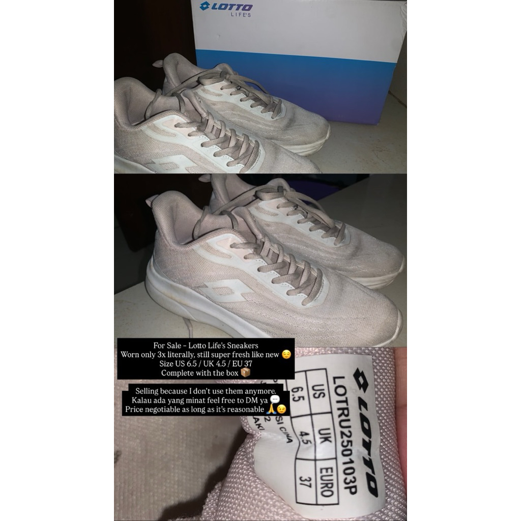 Sepatu Lotto Running