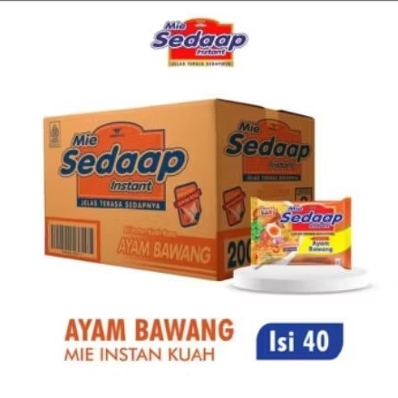 mie sedap 1 dus isi 40pcs