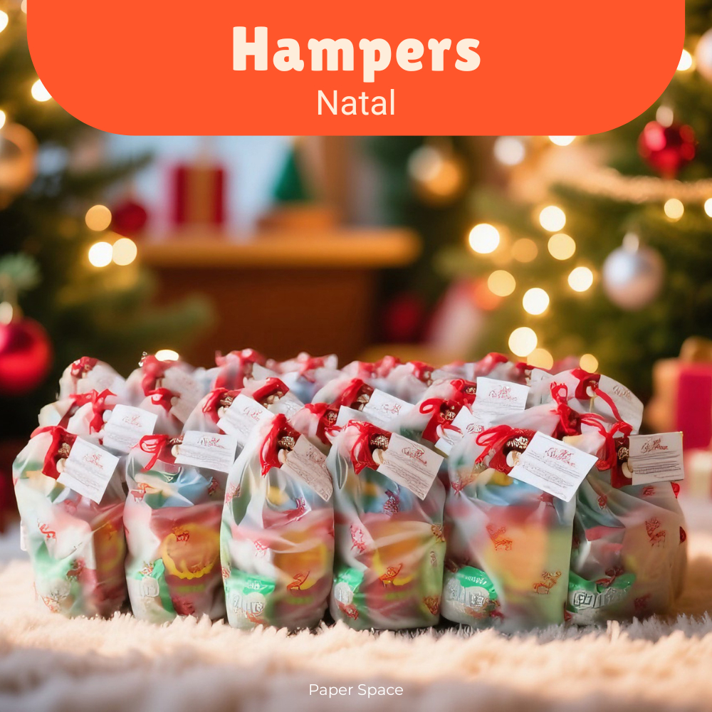 Hampers Christmas / Kado Natal / Souvenir Ulang Tahun / Bingkisan Snack Anak