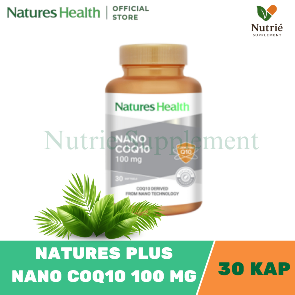 NATURES HEALTH NANO COQ10 100 MG 30 KAPSUL