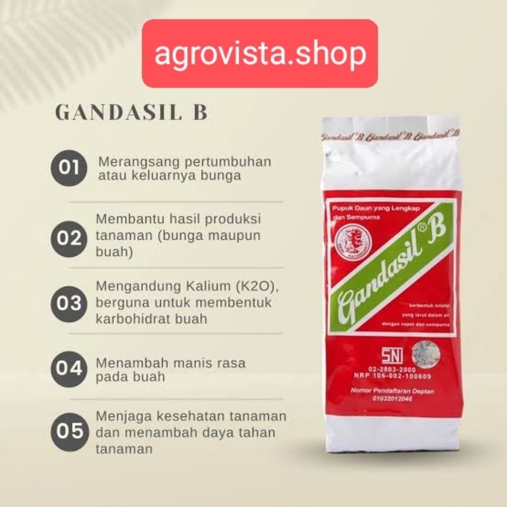 GANDASIL B (500 GRAM)