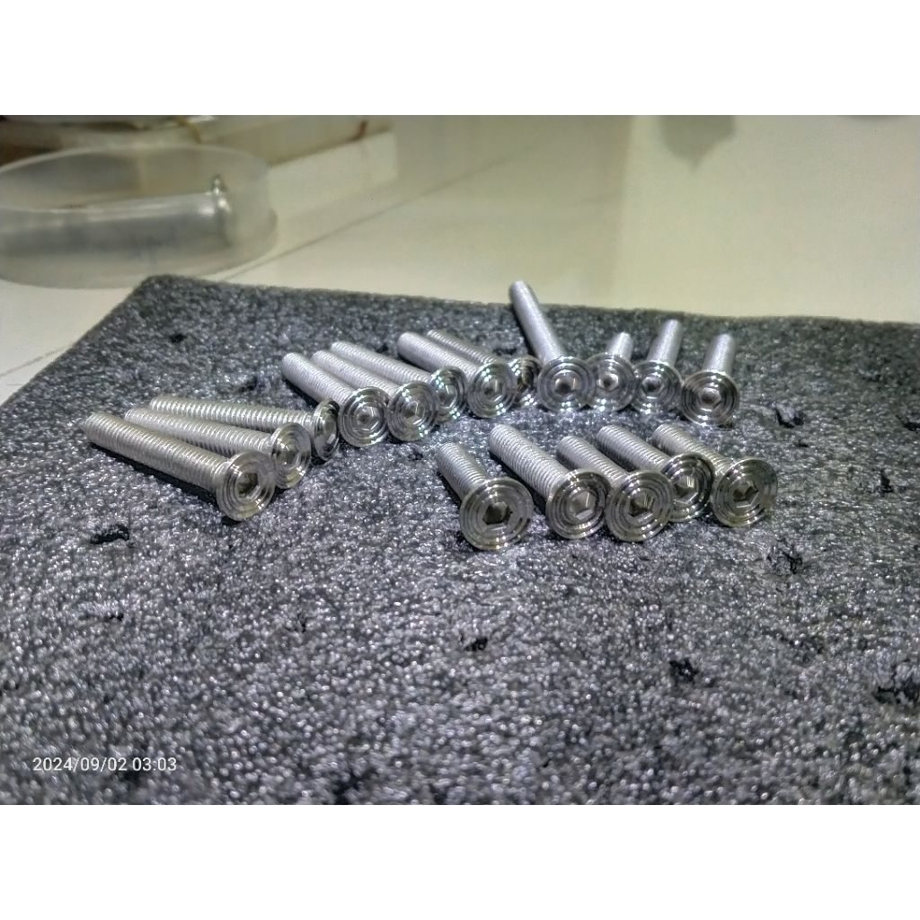 Baut Stainless full set mesin tiger