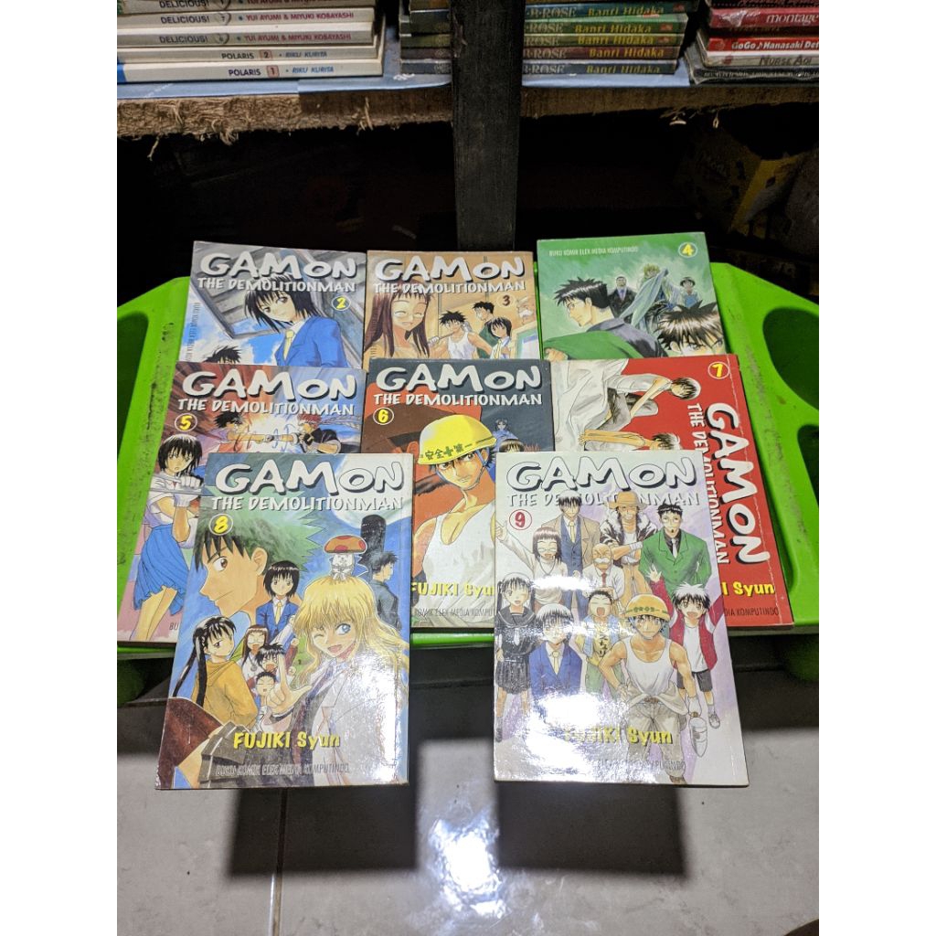 Komik Gamon The Demolitionman Vol 2-9 Tamat Original Elex