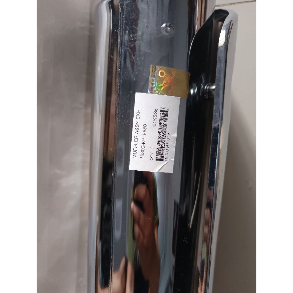knalpot karisma original baru ahm set