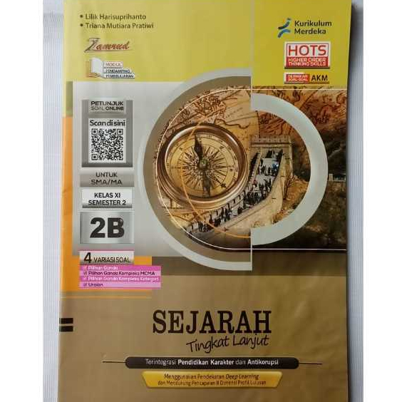 LKS SMA/MA SEJARAH TINGKAT LANJUT KELAS 11 SEMESTER 2 KURIKULUM MERDEKA