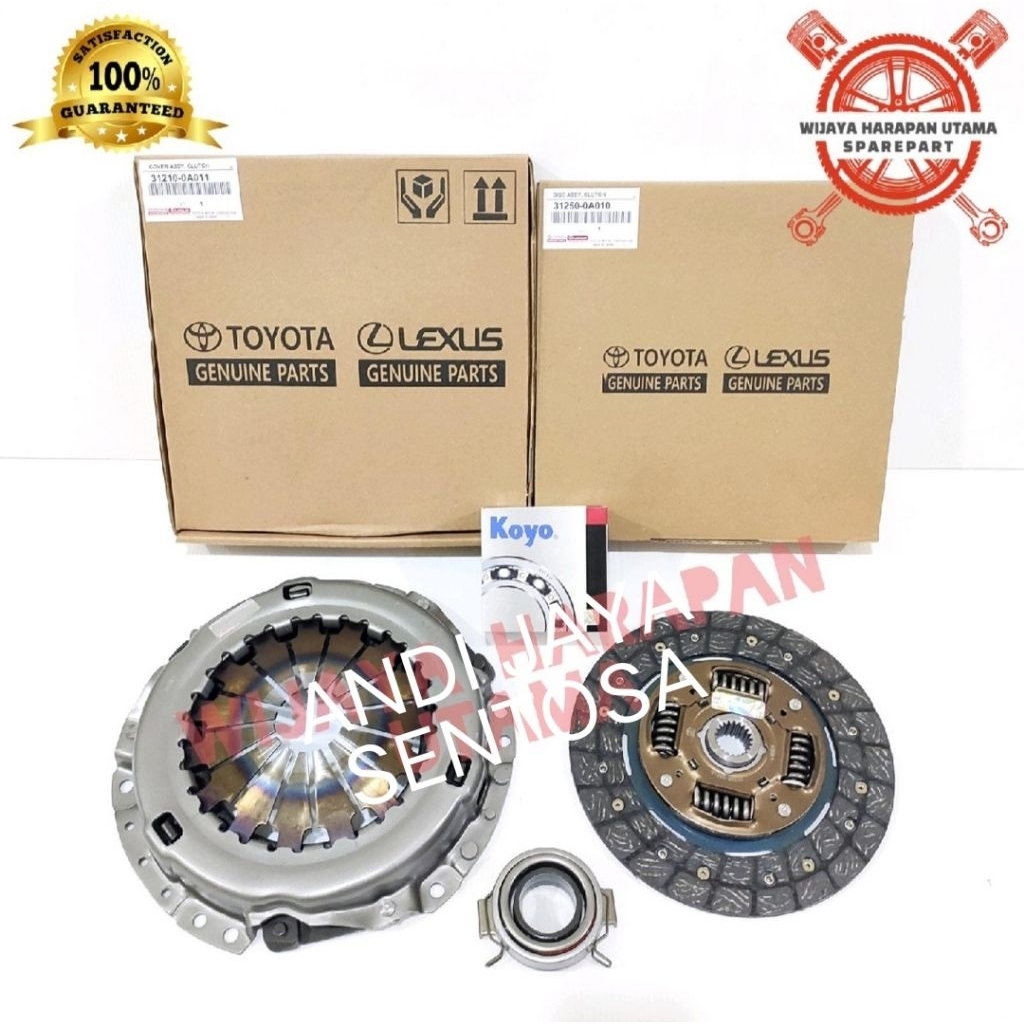 Kopling Full Set Kampas Kopling Set New Yaris Vios Gen 2 3 ORI