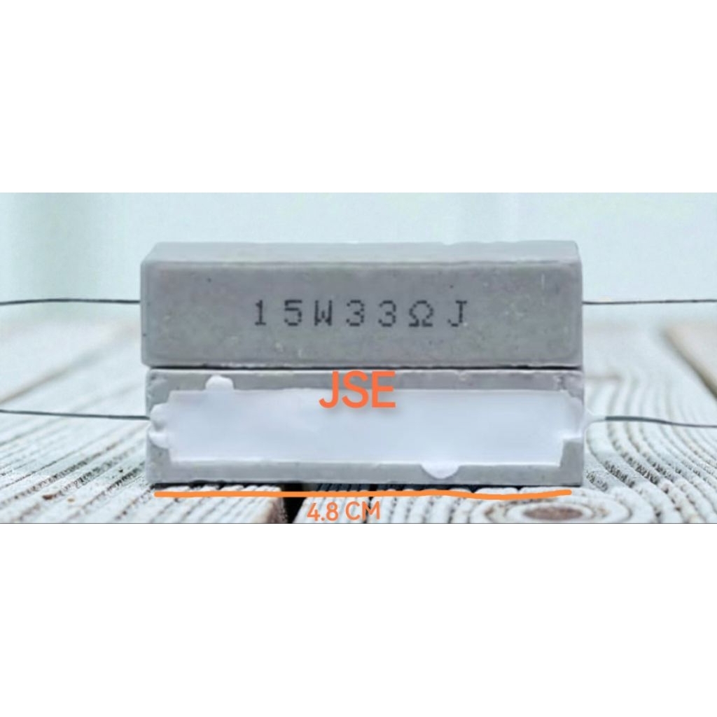 RESISTOR KAPUR 15 WATT 33 OHM PER PCS