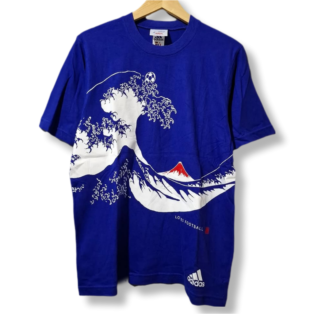 YADIS JAPAN FOOTBALL HOKUSAI T-SHIRT | KAOS | GS