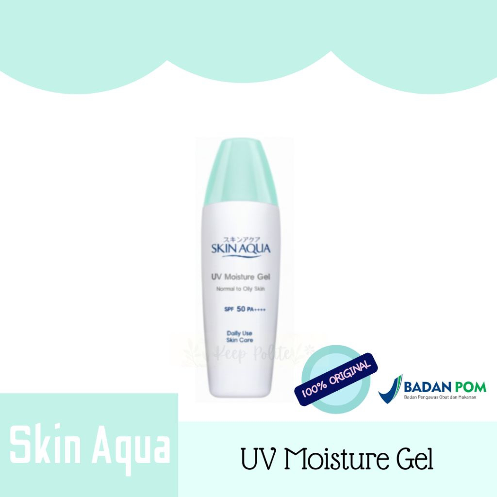 Sunscreen SKIN AQUA UV Moisture Gel SPF 50 PA++++ / SKIN AQUA UV Moisture Gel Sunscreen SPF 50 PA+++