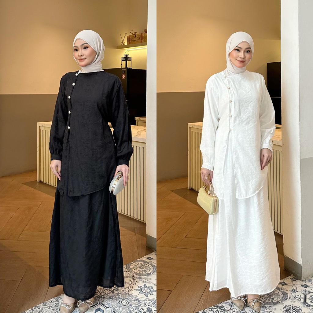 Dezhaf - Shelina Set / One Set Rok / Outfit Lebaran