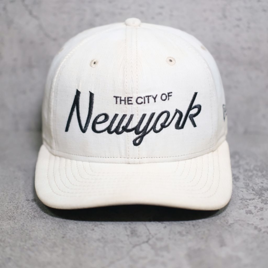 Topi snapback NEW YORK NEW ERA 9FIFTY Original corduroy