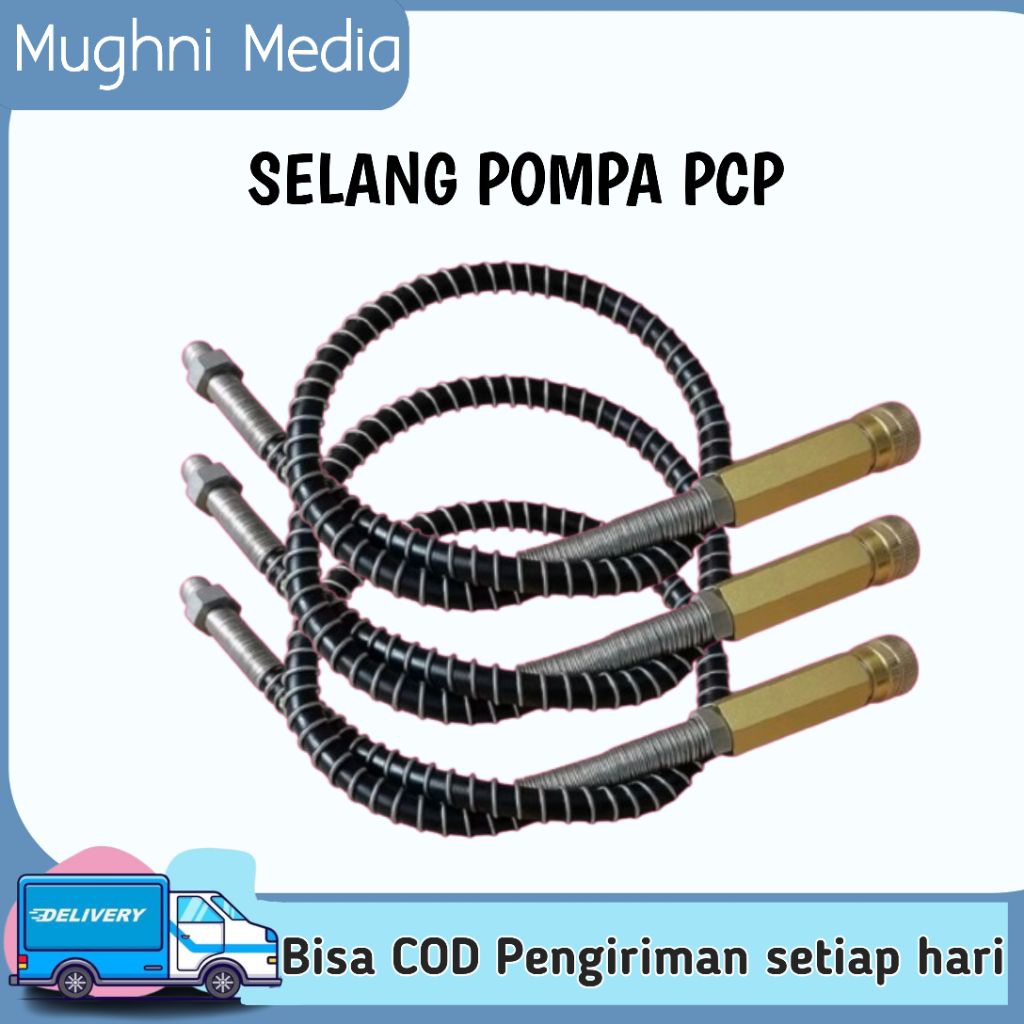 SELANG PLUS MINI KUPLER PCP SCUBA | SPAREPART POMPA PCP