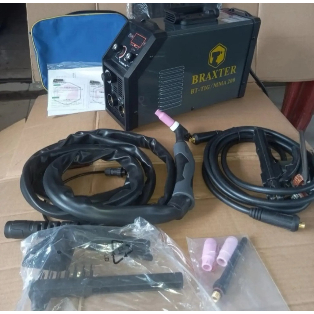 MESIN LAS ARGON TIG MMA BRAXTER MMA 200a