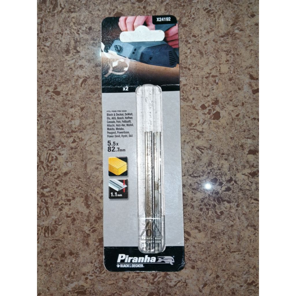 Pisau HSS Piranha Mesin Planner Black Decker KW712