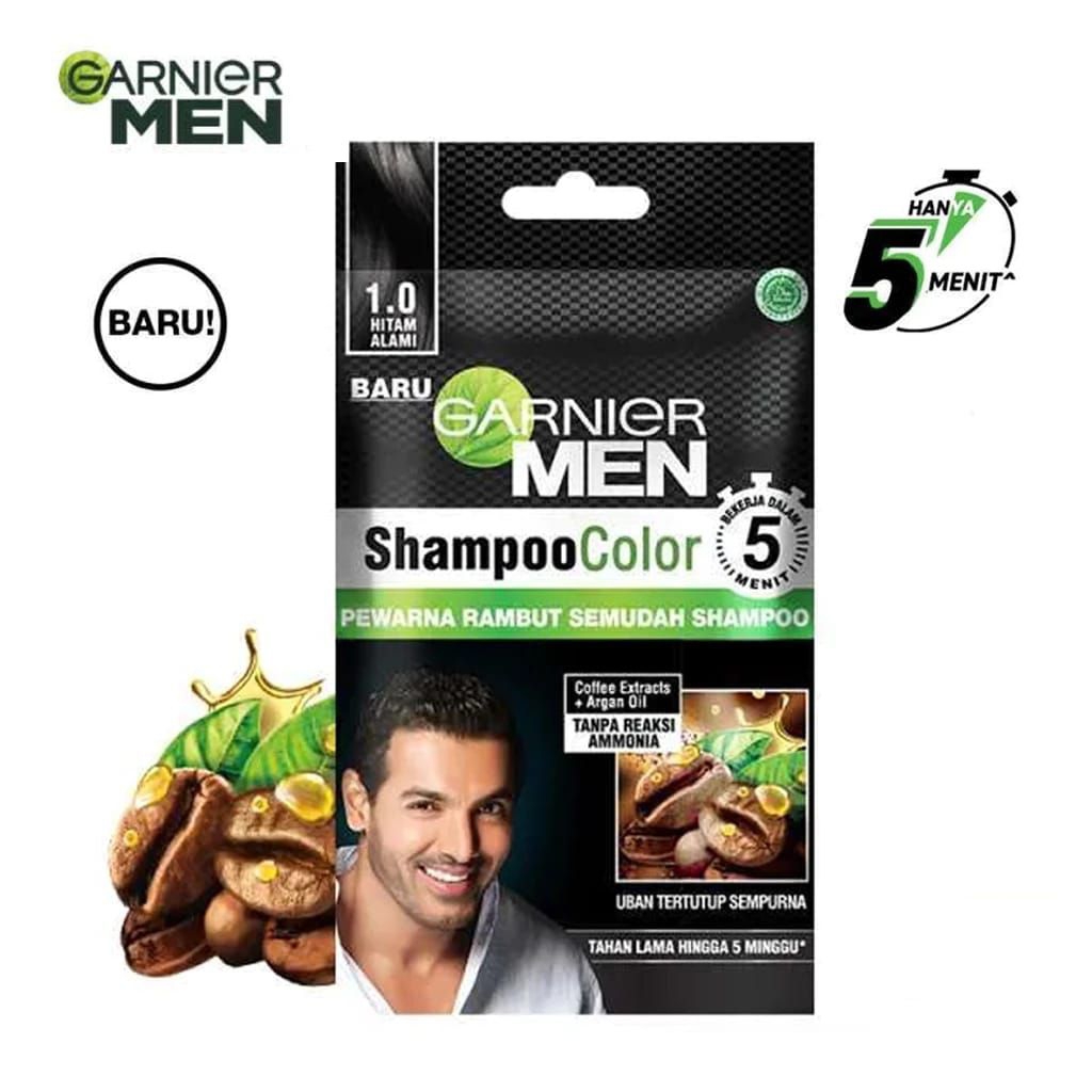 Garnier Men Shampoo Color Hair Color