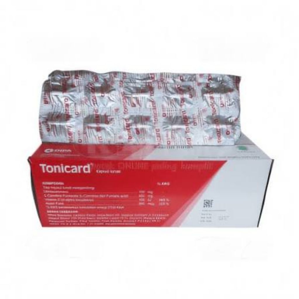 Original vitamin jantung tonicard/strip