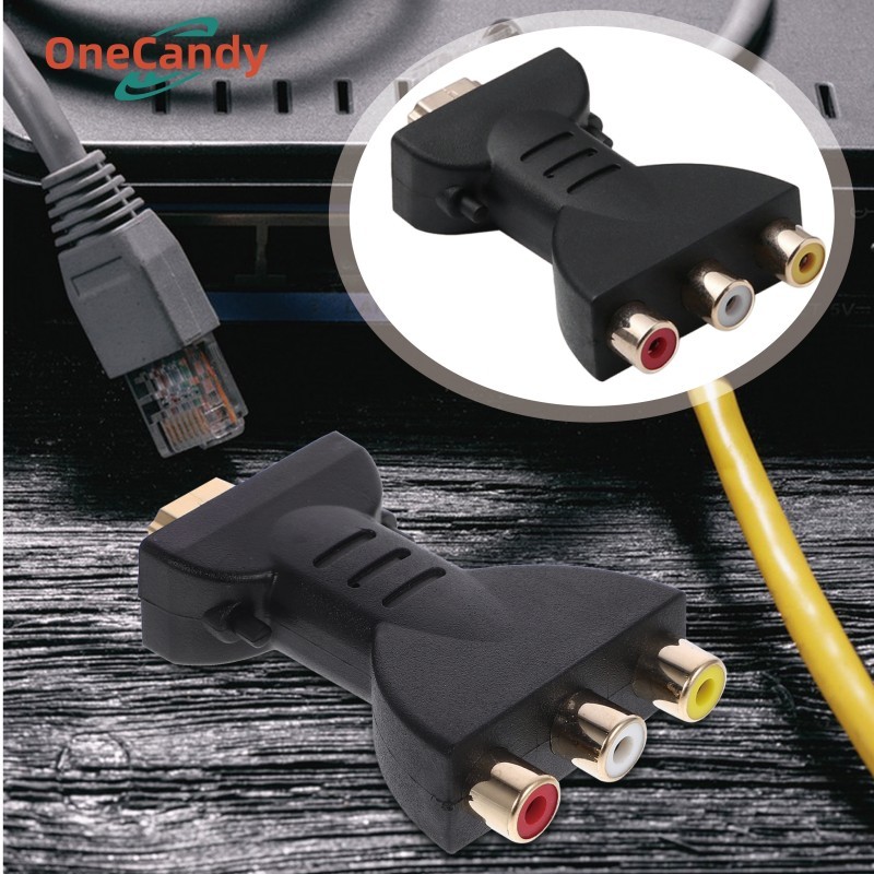 Converter HDMI To AV Support Full HD 1080p HDMI To RCA Konverter HDMI Ke AV Mini Adaptor Audio Video