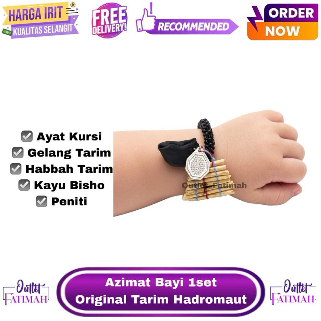 Gelang Bayi Tarim Hadromaut | Gelang Azimah
