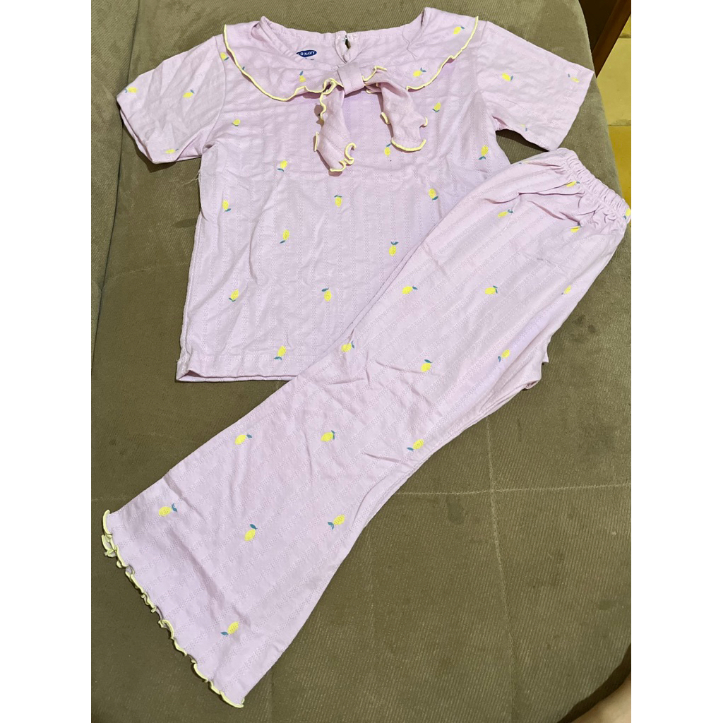 NEW Set Cutbray Sailor 3 tahun & 5 tahun Lilac Old navy