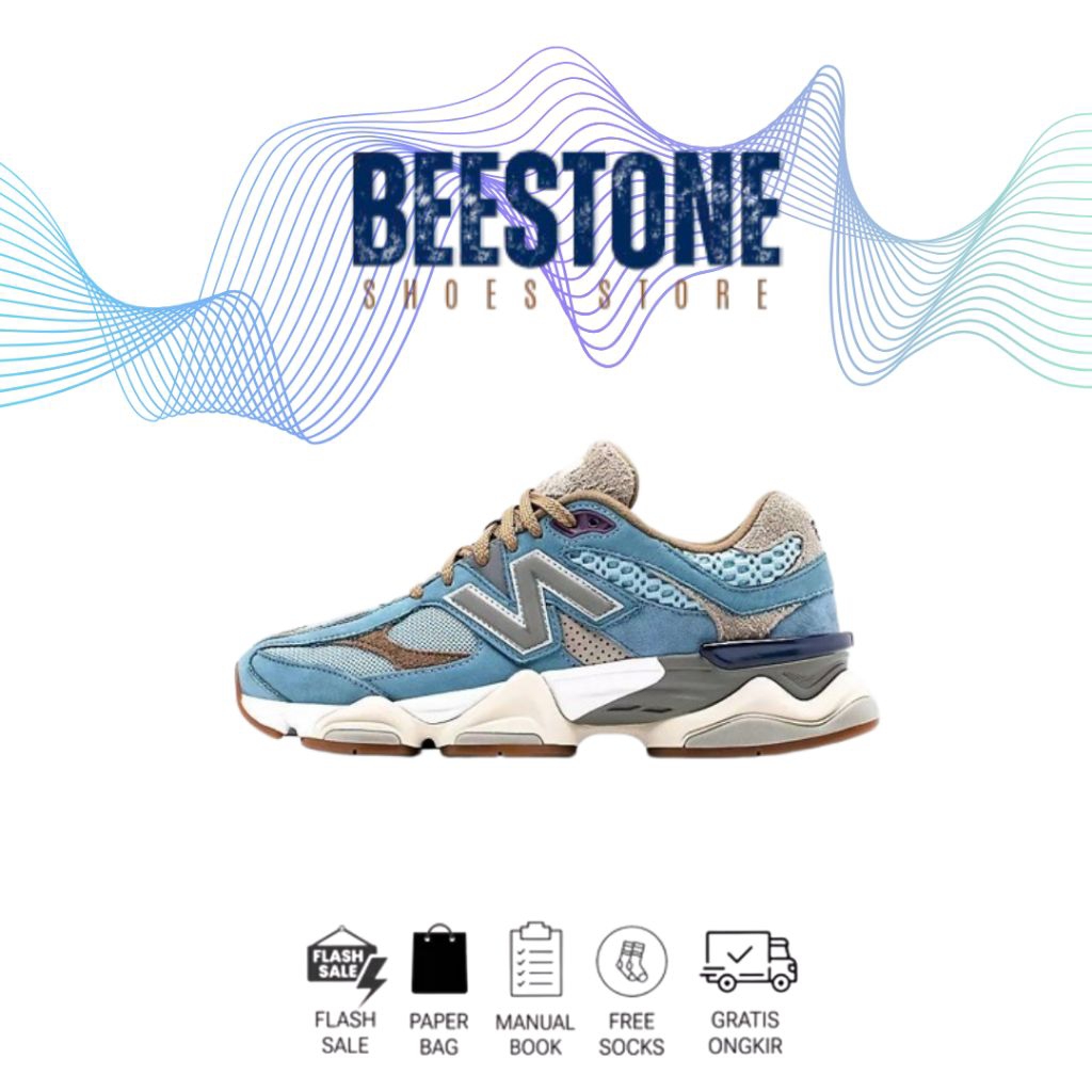 (BEESTONEE) Sneakers 9060 x Bodega Age Of Discovery Citadel with Kangaroo Original