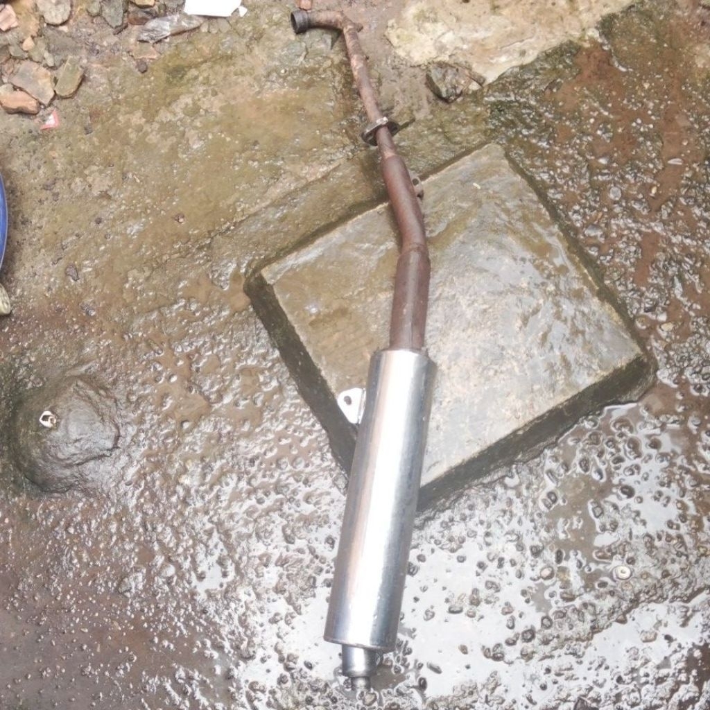 KNALPOT ORIGINAL HONDA SUPRA X125 BATMAN SESUAI VIDEO