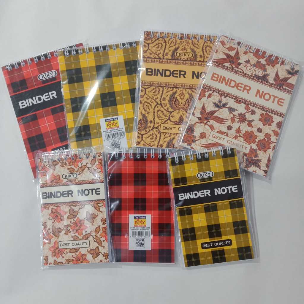 binder note Kiky A7, notes spiral Kiky A7, notes spiral 74x104 mm