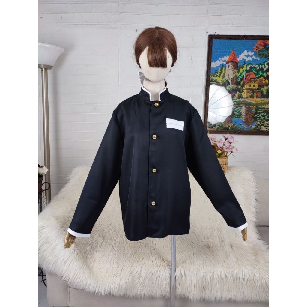 gakuran kostum cosplay gakuran kimetsu no yaiba