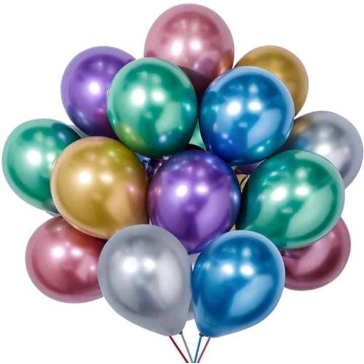 Balon chrome 12inch perpcs