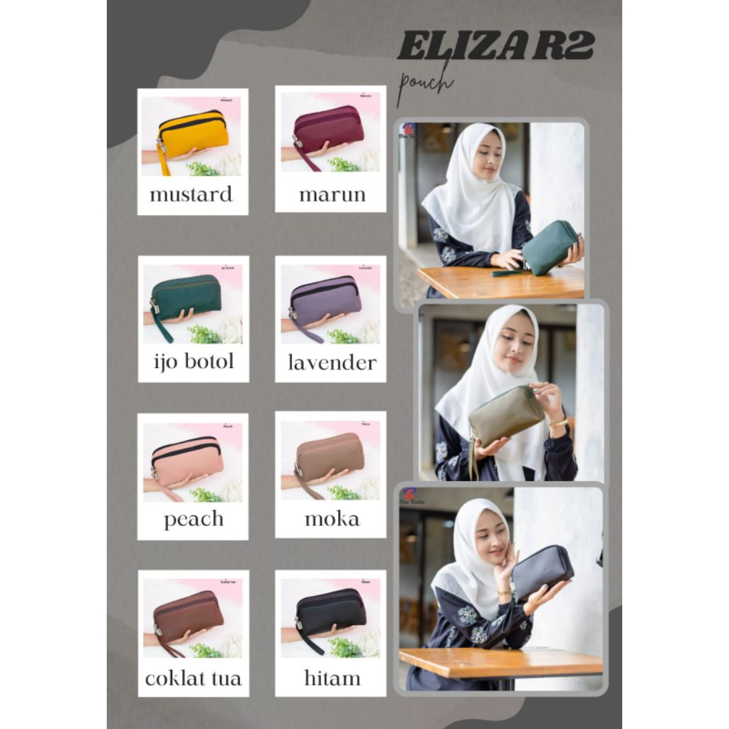 DOMPET WANITA ELIZA R2 BY BIRU TSABITA