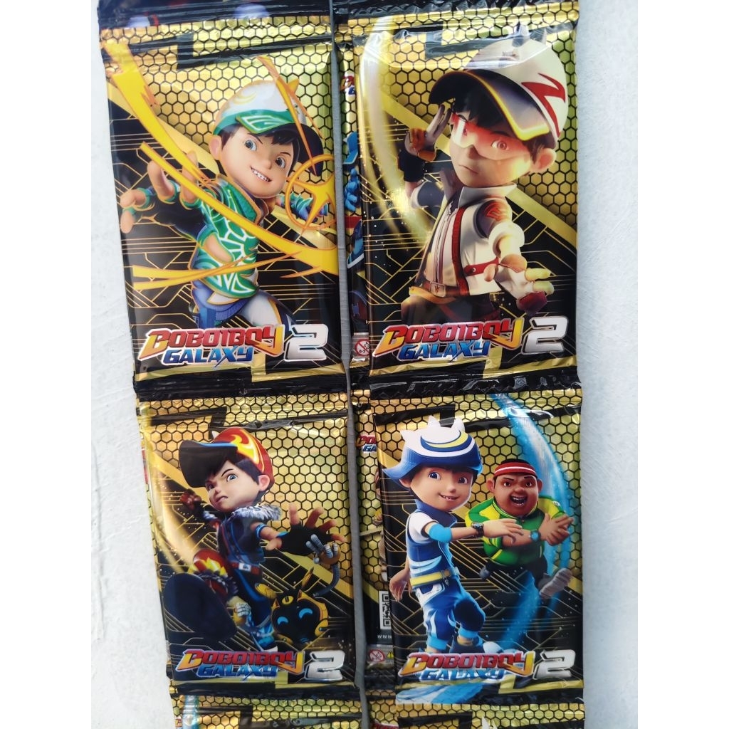 mainan kartu  foil DG trading card boboiboy viral / monsta galaxy card DG