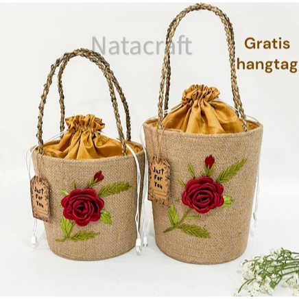 Premium Tas Hampers Goni Goodie Bag Tas Souvenir Tas Hampers Natal / Imlek / Lebaran