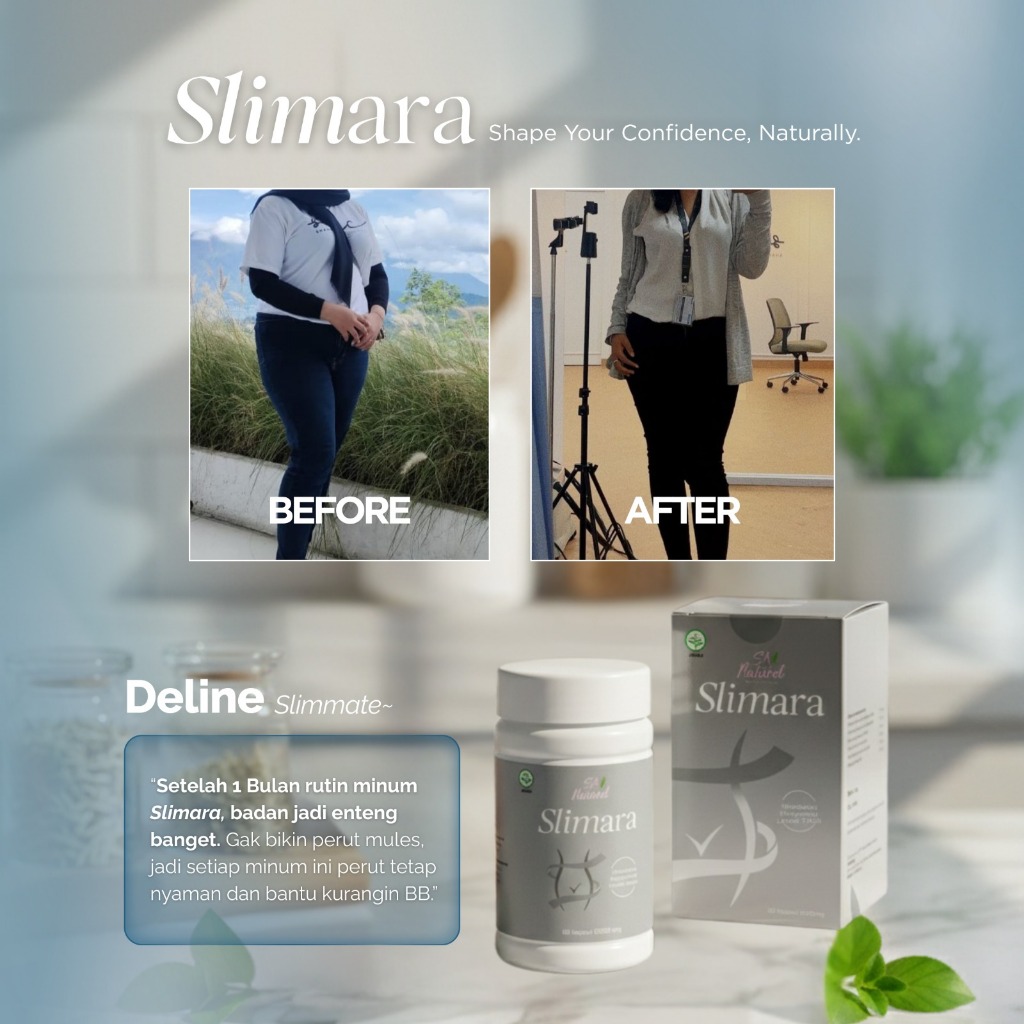 PRE-ORDER - Slimara - Slimming Capsule Herbal - SA Naturel by Shandy Aulia