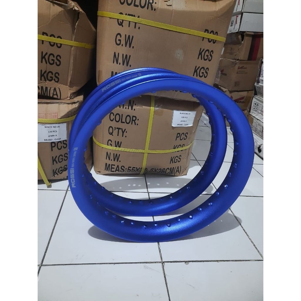 Velg rossi U Shape 185/215 gold, drak blue