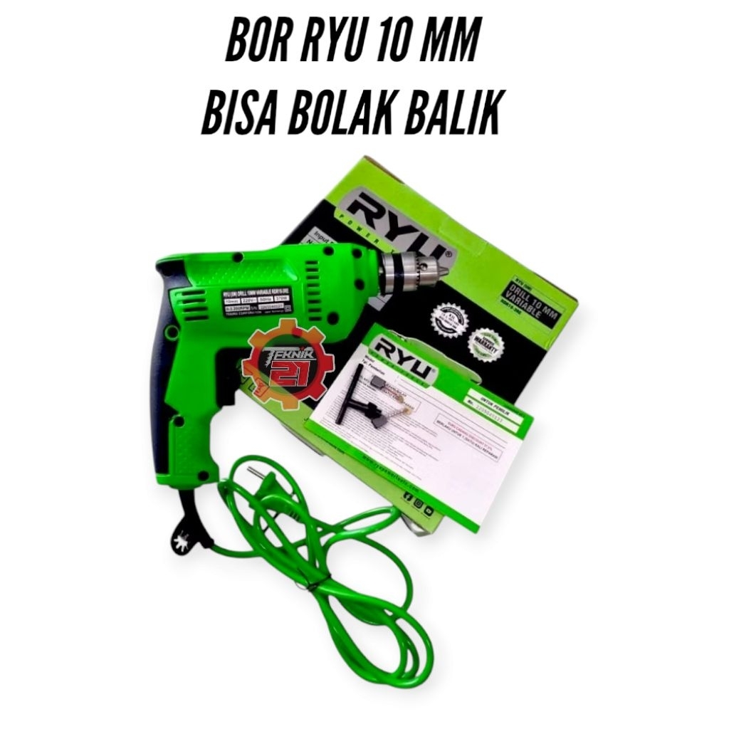 BOR RYU 10 MM RDR 10-3RE BOR LISTRIK RYU