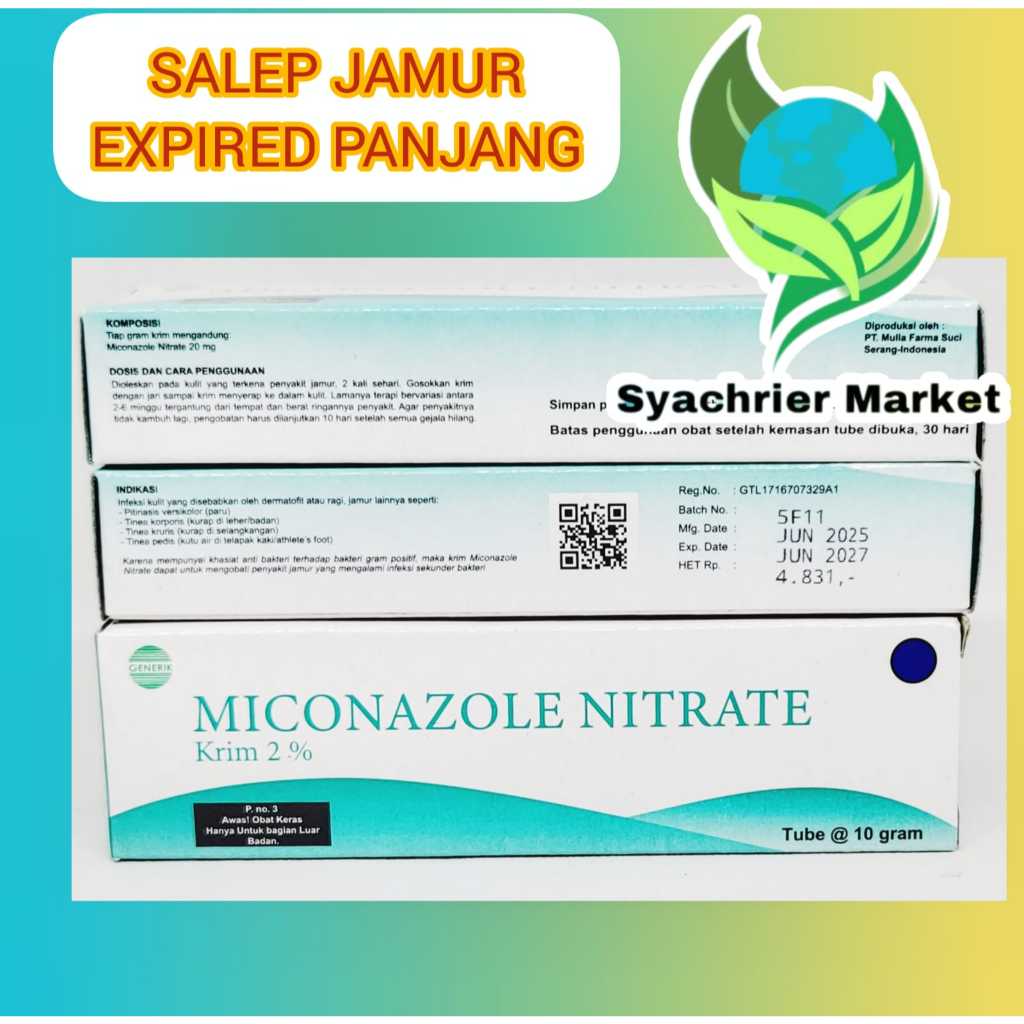 Miconazole 10 Gr - Salep Jamur Infeksi Kulit Kucing Dan Anjing