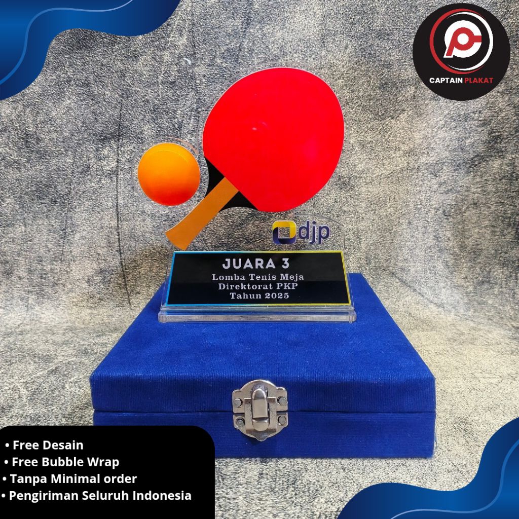 1 hari jadi Plakat Akrilik Custom | Plakat Kejuaraan | Plakat Mewah | Plakat Unik