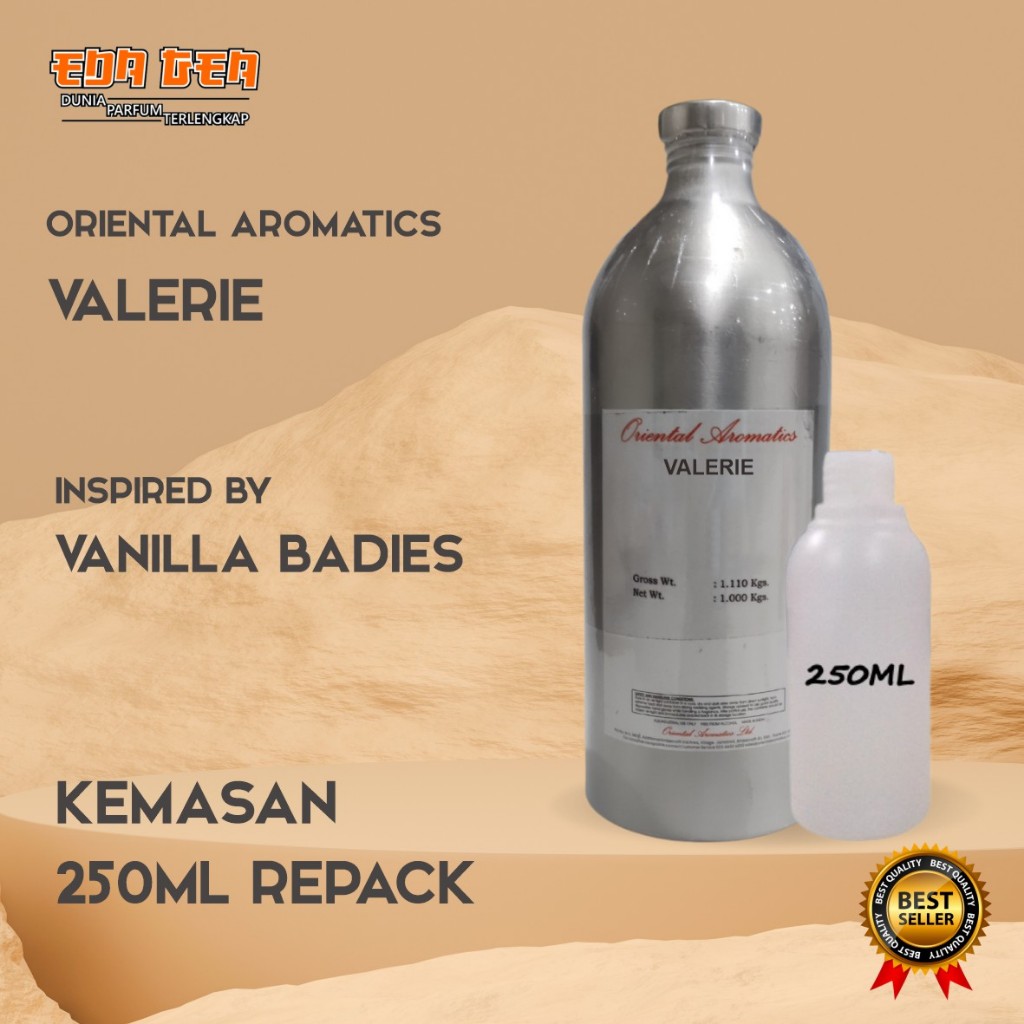 bibit parfum murni VALERIE / VANILLA BADIES ORIENTAL 250ML