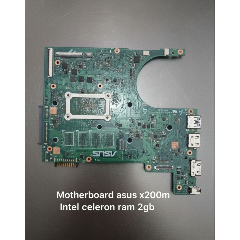 mainboard asus x200m celeron 2gb seco d