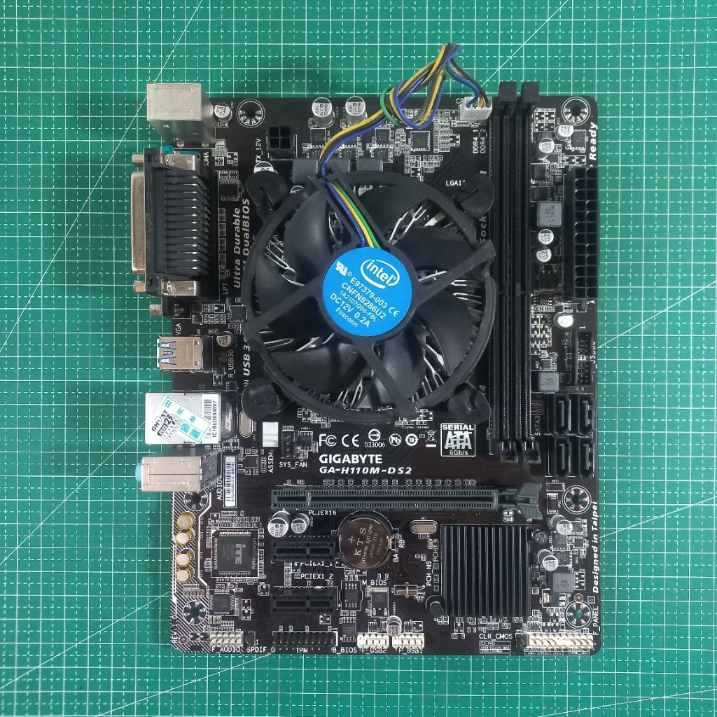 Paketan Motherboard Gigabyte H110M Pentium G4500