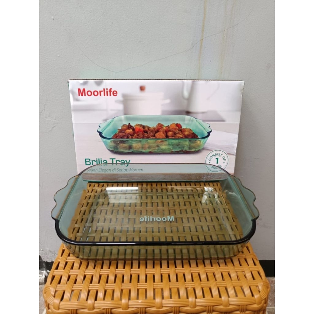 BRILLIA TRAY + BOX - MOORLIFE - WADAH SAJI