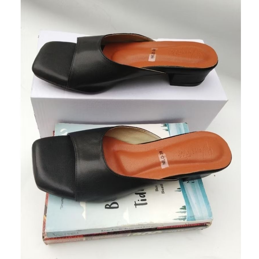 VERINTIS-Sandal Selop Wanita Hak 3cm (TERBARU)