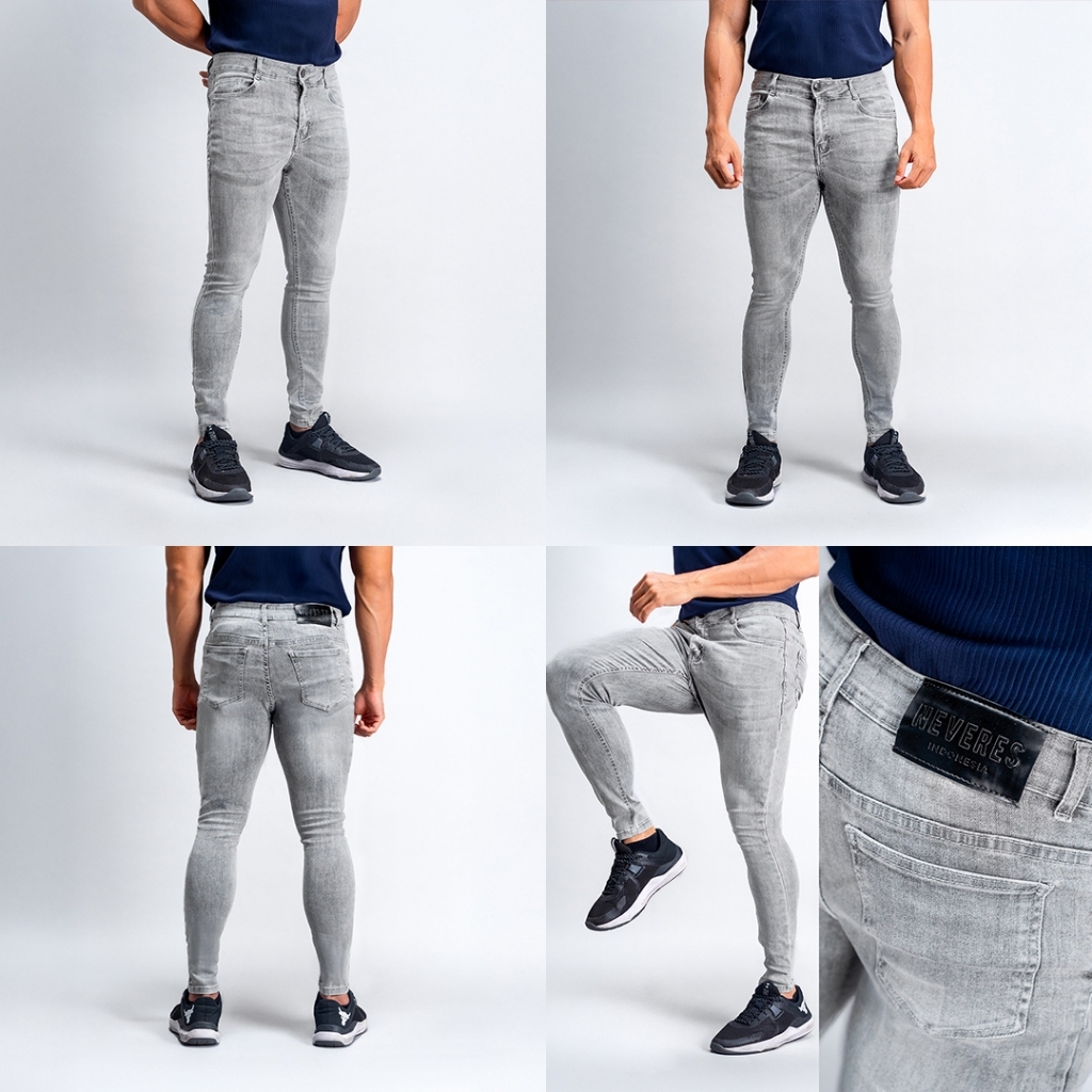 NEVERES Stretch Tech Jeans
