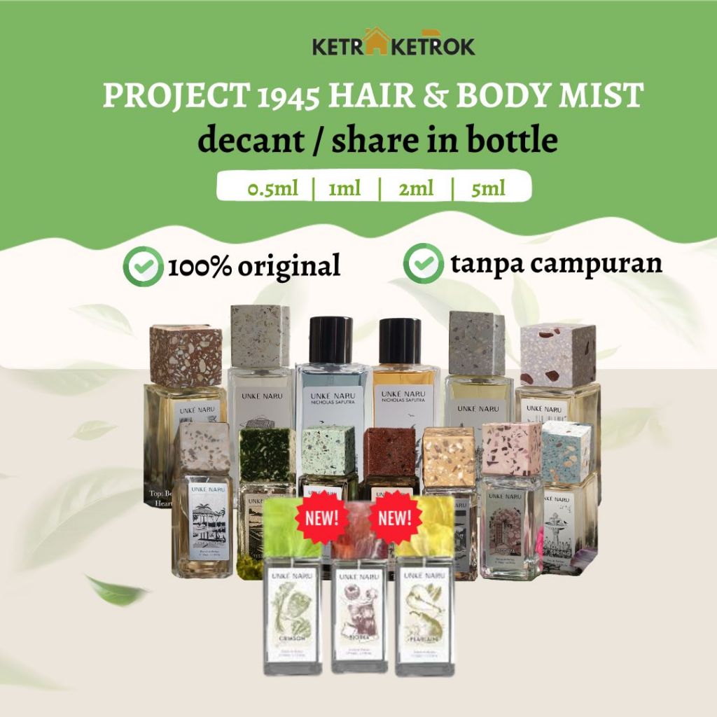 Decant Share Perfume Unke Naru Crimson Bjorka Pearlaine  Kala Jingga Ayodhya Tesso Nilo For You